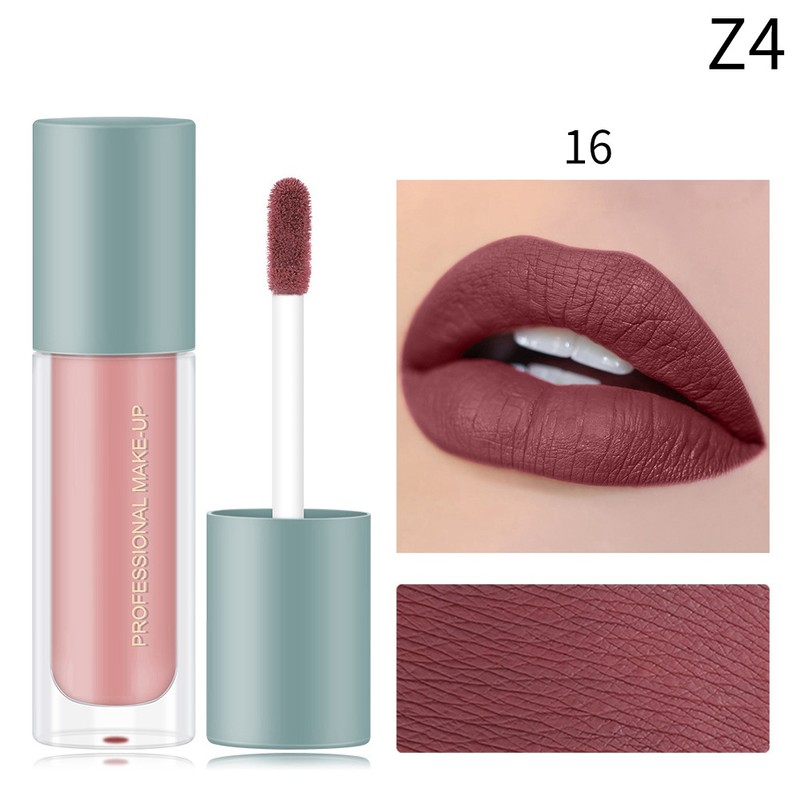 Matte Lip Gloss Long Lasting Waterproof Fashion Smooth Liquid Lipstick
