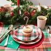 Coterie - Red and Green Plaid Paper Tablecloth | Beautiful