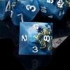 Haxtec Sharp Edge Dice Set Blue DND Dice Set with