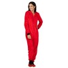 Prestigez Womens Holiday Matching Couples Costume Pajamas Onesie With Socks