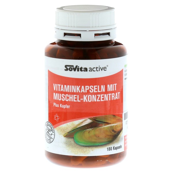 SoVita Vitamin Capsules with Mussel Concentrate 180 cap