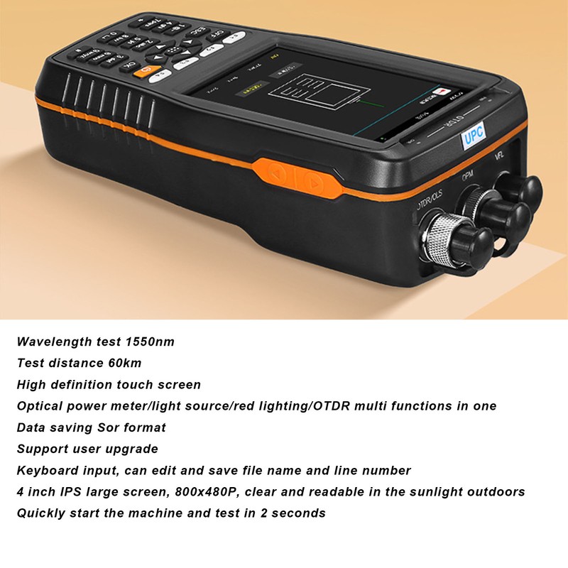 Optical Time Domain Reflectometer OTDR 4 in 1 Fiber Optical