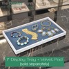 2" Stackable Plastic Jewelry Tray - Fit Full Size Inserts