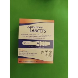 Phoenix Aqualance Lancets - 1 Box Of 100 30G