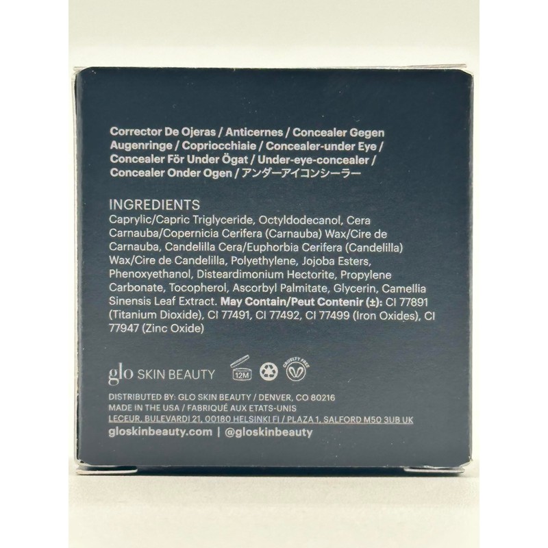 Glo Skin Beauty Under Eye Concealer Makeup with Duo Shades