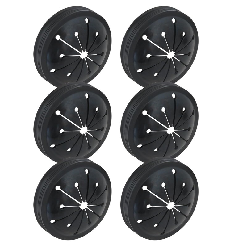 WELURE Garbage Disposal Rubber Drain Insert, 6x Garbage Disposal Cover,