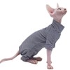 Sphynx Cat Clothes 4 legs Pure Cotton Comfortable Stretch Hairless