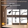 JKFIPKHI LED Desk Lamp for Home Office,Eye-Caring Desk Light with