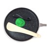 YADNESH Non-Stick Dosa Tawa Crepe Pan, 10-Inch, Metal, Bakelite Handle,