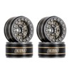 INJORA 1.0 RC Beadlock Rims Deep Plate Negative Offset 3.15