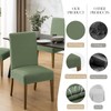 MOSAYT 100% Waterproof Dining Room Chair Covers Set of 4,