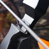 WeddHuis Set of 6 Arrow Rests Black Plastic Right Handed