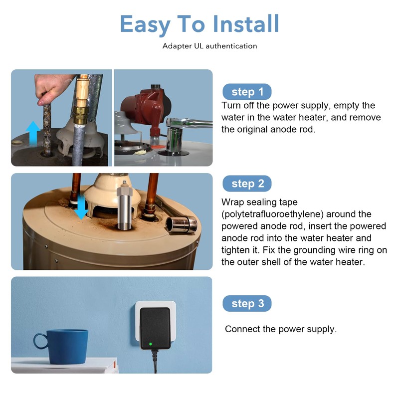 Powered Anode Rod(with socket) Water Heater Anode Rod Made of