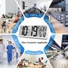 Large Digital Wall Clock with Backlight 14.2 Inch Digital Alarm