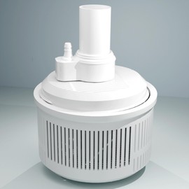 Forest Aquatics Air Driven Sponge Filter For Aquarium Shrimp And Fish Tank Keepers (White)