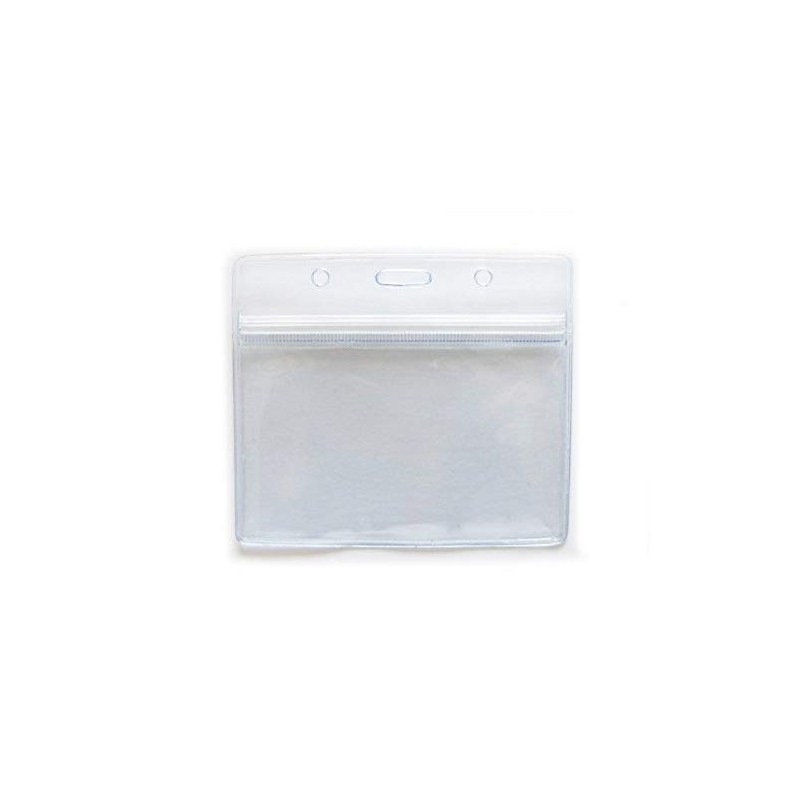 NO.208 Clear Landscape Exhibition/Visitor Card Holder 115mmWx 98mmL, 50 per