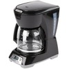 PROCTOR SILEX 43672 BLACK PROGRAMMABLE 12-CUP COFFEE MAKER WITH AUTO