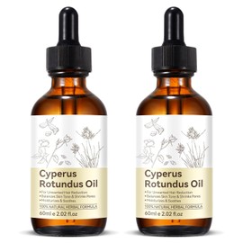 Premium Cyperus Rotundus Oil 2PCS - Natural & Effective Hair Removal Solution | 100% Pure Cyperus Rotundus Essential Oil for Smooth Skin | Anti-Hair Growth, Nourishing Treatment for Sensitive Skin