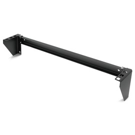 Tecmojo 1U Foldable Vertical Rack and Wall Mountable Patch Panel Bracket for 19" Server and Data Equipment