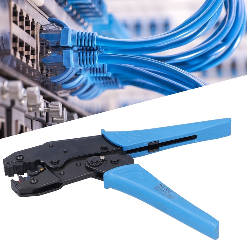HS-30J 0.5-6.0mm Wire Stripper HighCarbon Steel Cable Stripping Pliers 20-10AWG