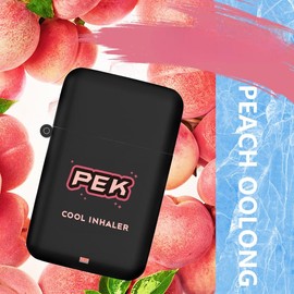 Pek Powerful Essential Oil Vapors Japanese Version Inhaler | Stay Alert for Long Drives, Study, and Work | Fight Fatigue & Drowsiness! Healthcare Fitness Healthy Solution Wellness  Nasal Aromatherapy - Flavor: Peach