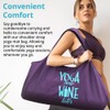 Wild Essentials Yoga Bag, Balance, Exercise tote, large mat carrier