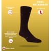 J.B.Field’s 96% Merino Wool Breathable Wrinkle Resistant Non-binding Casual Sock,