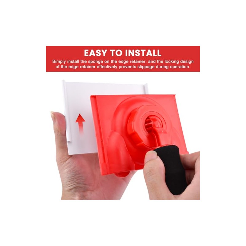 Paint Edger Trimmer with 2 Replacement Pads,Paint Edgers Tool,Walls &