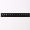 MUJI NDA87A4A Double-Sided Scale Ruler 5.9 inches (15 cm)