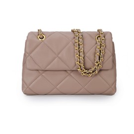 Gladdon Multi Pocket Shoulder Satchel Bag for Women Diamond Pattern Crossbody Bag Soft Leather Quilted Handbag with Sliding Chain Strap