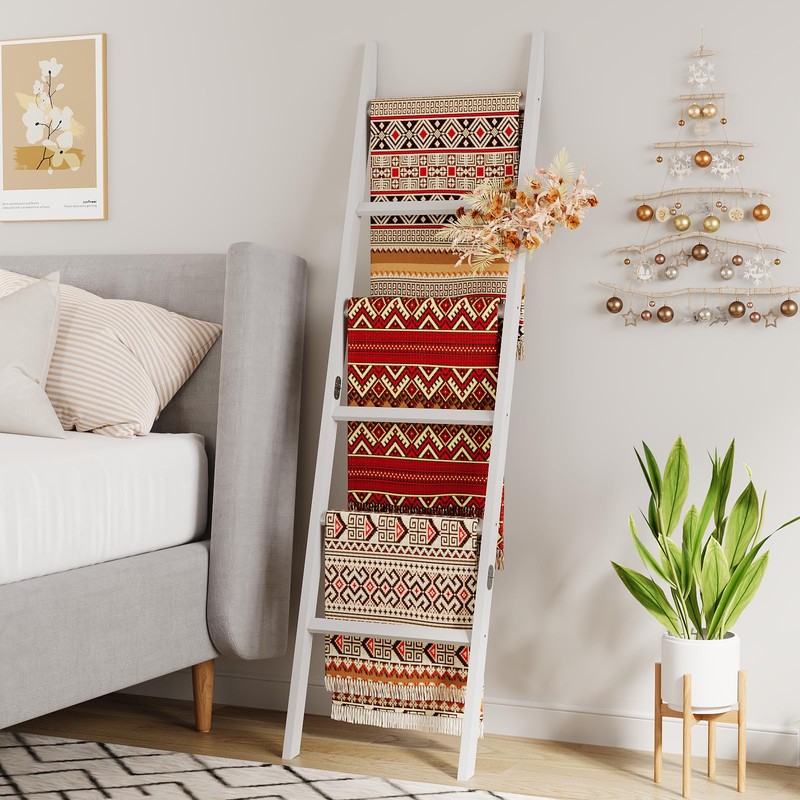 Blanket Ladder Towel Racks For Bathroom 6 Layers Towel Holder