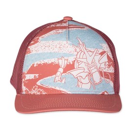 Pokémon Center Tropical Gyarados Archipelago Tropical Trucker Hat (One Size-Adult) Multicolor