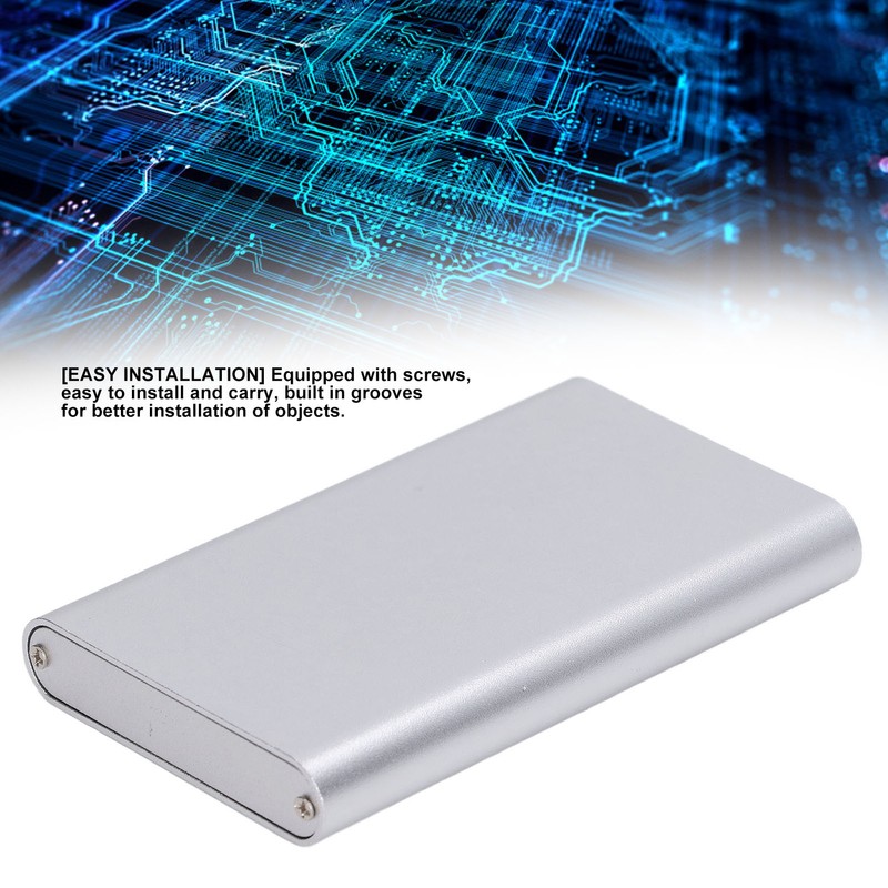 Aluminum Alloy Enclosure Matte Circuit Board Housing Integrated Electronic Wiring