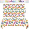 4Pcs Easter Tablecloth Easter Eggs Table Cloths 51x86 inch Easters