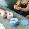 Silicone No Spill Snack Cups for Toddlers – Portable Baby