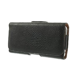DFV mobile - Gürteltasche Holster Etui mit Horizontalem Gürtelschlaufen für Cricket Debut Smart (2022) - Schwarz