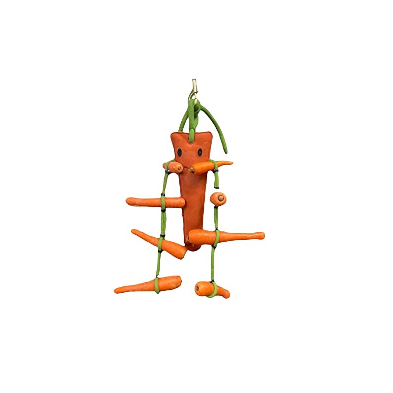 Countrypride Relax Horse Toy Made on Leather Stable Carrot with