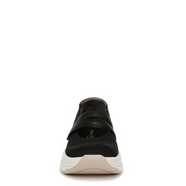LifeStride Women's Intuition Knit Mary Jane Flat Black 9 W