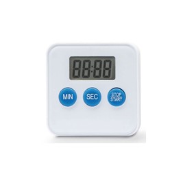 LIT TIK-Tak Digital Timer, White, 30 x 30 x 30 cm
