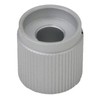 6mm Round Hole 15mm Short Solid Aluminium Control Knob for