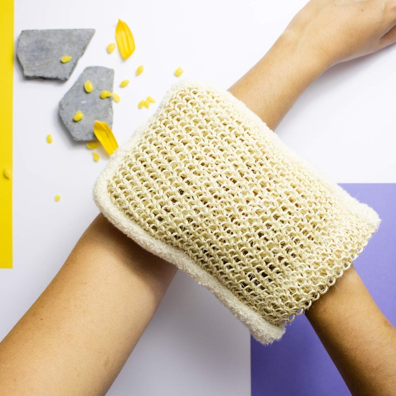 Sisal Massage Glove - Organic Quality - Deep Exfoliating Effect