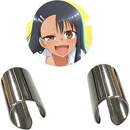 MANYEER Miss Nagatoro anime earrings Ijiranaide Cosplay Ear Bone Clip Costume Accessories