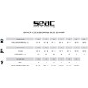 SEAC Unisex's Anatomic HD 7 Boots, Black, S