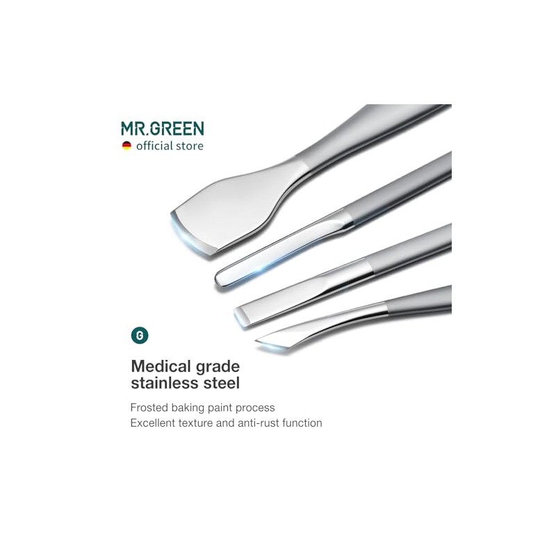 Professional Pedicure Knife Set - Stainless Steel Foot Care Tools
