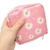 Honbay Daisy Large Capacity Sanitary Napkin Bag, Tampons Pouch, Nursing