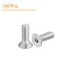 QUARKZMAN #8-32x1/2 Inch Flat Countersunk Socket Cap Screws 100 Pieces
