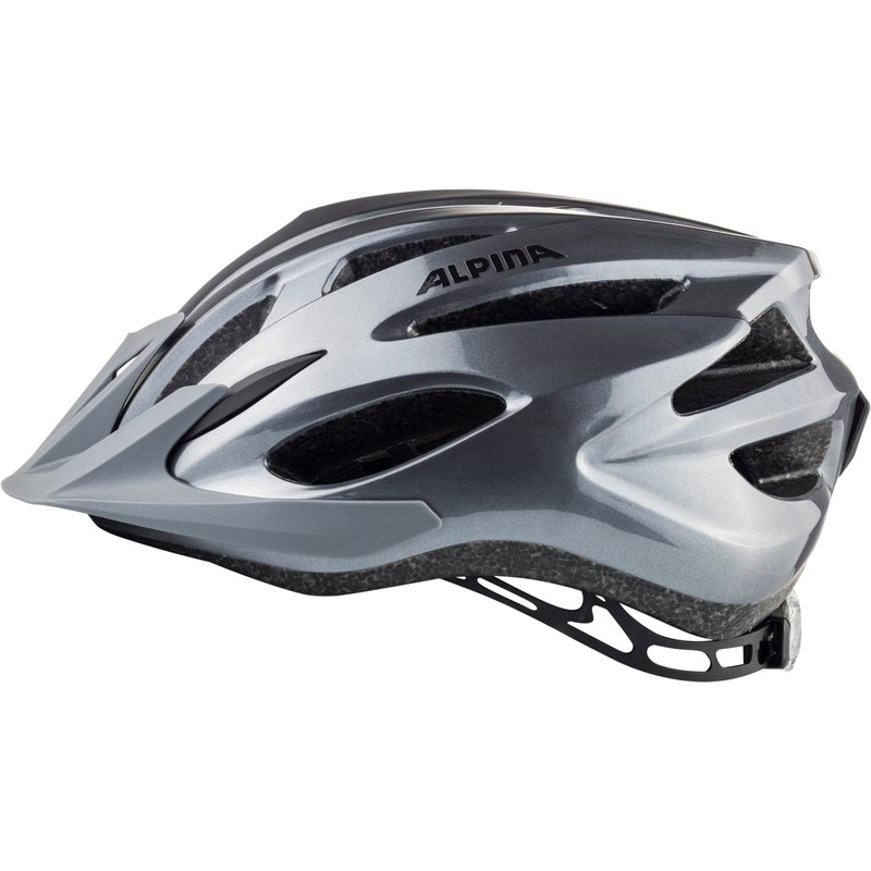 Alpina MTB 17 Adults Helmet In Grey 54-58CM