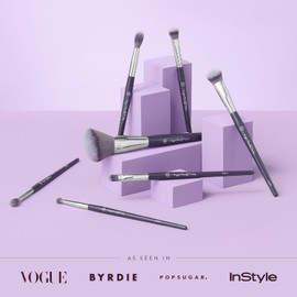 BK BEAUTY BK BEAUTY BRUSHES - ANGIE HOT & FLASHY Brush Set (7PC) - Viral Under-Eye Concealer, Eye Shadow, | Bronzer, Blush & Highlighter Makeup Brushes