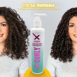 Crema Para Peinar Curly Para Rizos Satinados Xiomara 250g                                                                                             