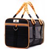 Buddy's Best Airline Approved Pet Carrier – Black & Orange